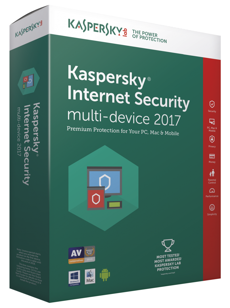 Kaspersky internet security 2017 user reviews