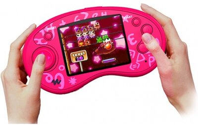 OVERMAX Pocket Player 2,7" Kézi Játékkonzol 120 játékkal rózsaszín