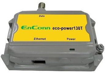 EnConn eco-Power 130T/R Ethernet - Coax - PoE extender
