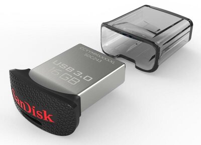 Sandisk 32GB Cruzer Fit USB3.0 Black
