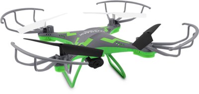 OVERMAX Drón X-Bee Drone3.1 Plus Wi-Fi quadcopter kamera (2,4GHz,6 tengely,3x750mAh), Szürke/Zöld