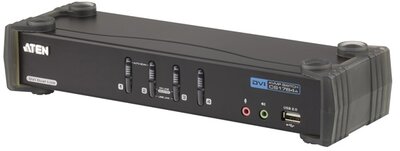 ATEN KVM Switch 4PC USB DVI +Audio CS1784A
