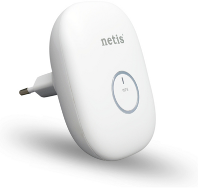 Netis - E1+ Vezeték nélküli N Range Extender (300Mbps, 2,4GHz)