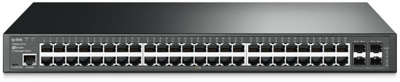 TP-LINK T2600G-52TS (TL-SG3452) JetStream 48 portos gigabites L2 vezérelhető
