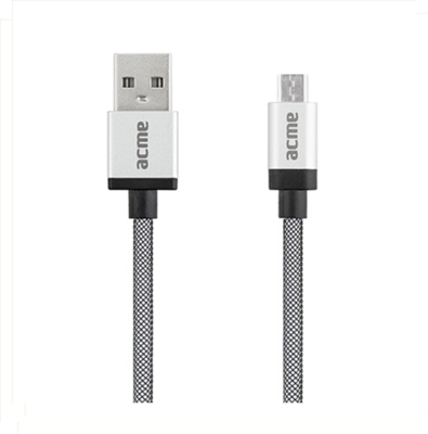 Acme - micro USB kábel fonott 2m - CB02-2