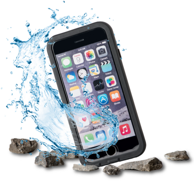 Azuri Forte Sport ütésálló és vízálló tok - fekete - iPhone 6