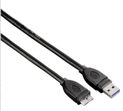 Hama - micro USB3.0 adatkábel 0,75m - 53749
