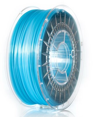 Devil Design - Filament / PLA / Blue Semi Transparent / 1,75mm / 1kg