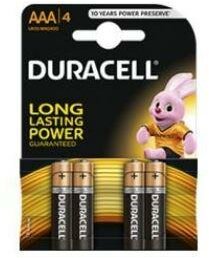 Duracell battery Basic AAA/LR03 K4 (4 pcs)