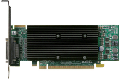 Matrox M9140 LP QUAD 512MB DDR2 PCI16X-EX QUAD-DVI OGL2.0 PASSIV IN
