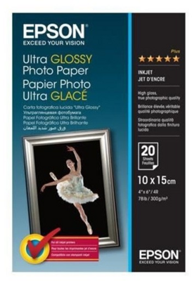 Epson ULTRA GLOSSY PHOTO PAPER 10X15 S041926