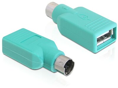 DeLock - USB2.0 to PS/2 Adapter - 61244