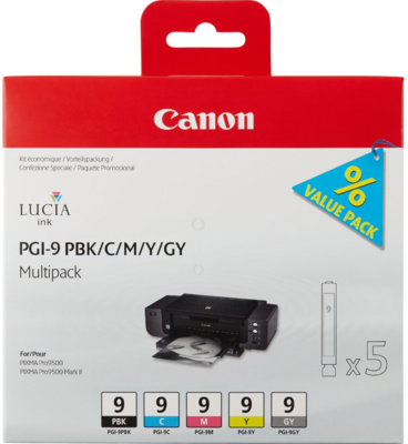 Canon PGI-9 MultiPack PBK/C/M/Y/GY