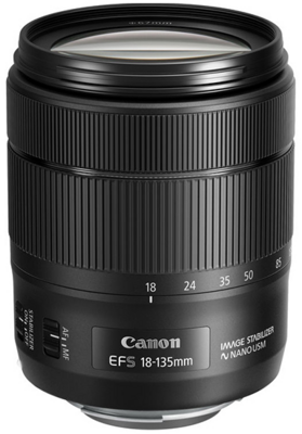 Canon EF-S 18-135MM 1:3.5-5.6 IS USM LENS