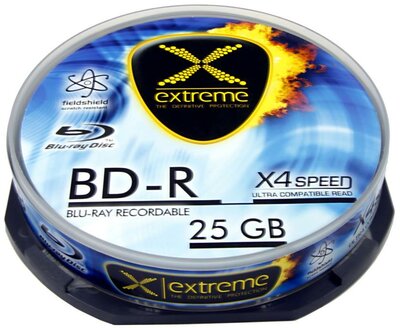 Esperanza BluRay BD-R Extreme [ Cake Box 10 | 25GB | 4x ]