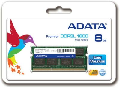Notebook DDR3L A-Data 1600MHz 8GB - ADDS1600W8G11-S