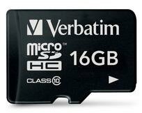 Verbatim - 16GB MicroSDHC - 44010