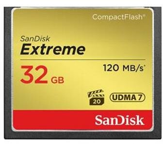 Sandisk - 32GB CF EXTREME UDMA7 - SDCFXSB-032G-G46