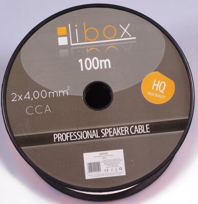 LIBOX - Speaker cable 2x4,00 LB0048