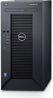 Dell PowerEdge T30 szerver QCX E3-1225v5 3.3GHz 8GB 1x1TB 3évNBD