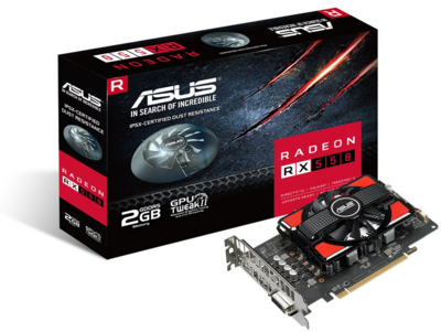 Asus RX 550 - RX550-2G