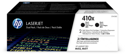 HP CF410XD No.410X Black DuoPack (2db/cs)