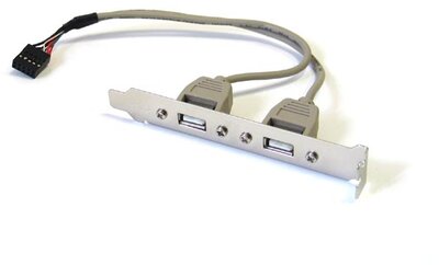Kolink - USB Kivezetés Value USB 2.0 Hátlapi