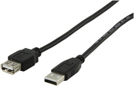 Kolink/Nedis - USB Hosszabbító USB 2.0 A (Female) - A (Male) 0.20m