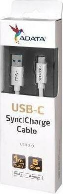 A-DATA - USB-C to USB-A 3.1 kábel 1m