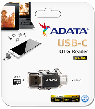 A-DATA - USB-C OTG READER