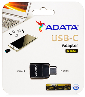 A-DATA - USB-C to USB-A 3.1 Adapter