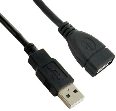 4World - USB 2.0 hosszabító kábel AA M / F 1.8m