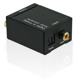 4World - Konverter Audio Digital or Toslink Audio to analog R/L Audio