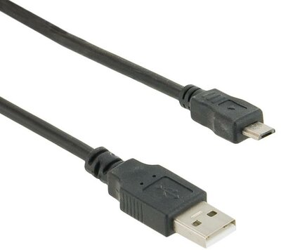 4World - USB2.0->MicroUSB kábel - 1.8m