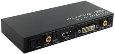 4World - Konverter DVI + Optical Audio + Coaxial Audio to HDMI