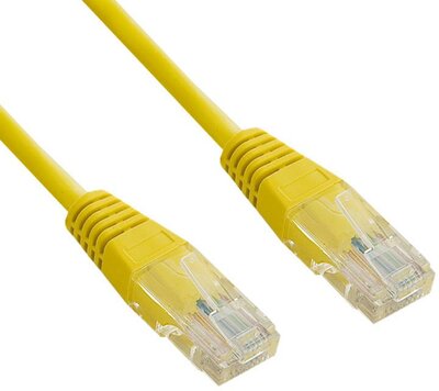 4World - Cat5e kábel 10m - sárga