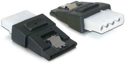 Delock - adapter, Power 4pin Molex (F) -> SATA power 15pin (F) klippel - 65046