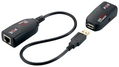 LOGILINK - extender, USB 2.0 Cat.5, 50 méterig - UA0207