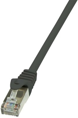 LOGILINK - patch kábel, Cat.6 F/UTP EconLine 7,5m fekete - CP2083S