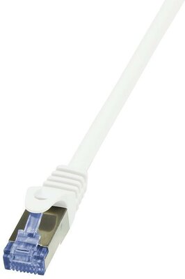 LOGILINK - patch kábel, Cat.6A 10G S/FTP PIMF PrimeLine 50m fehér - CQ3141S
