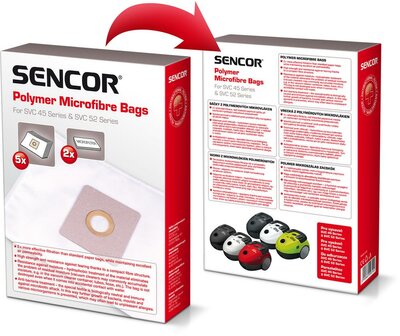 Sencor - SVC 45/52 Micro fiber porzsák