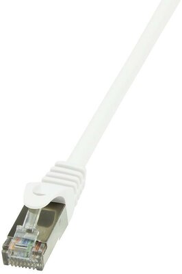 LOGILINK - patch kábel, Cat.6 F/UTP EconLine 1m fehér - CP2031S