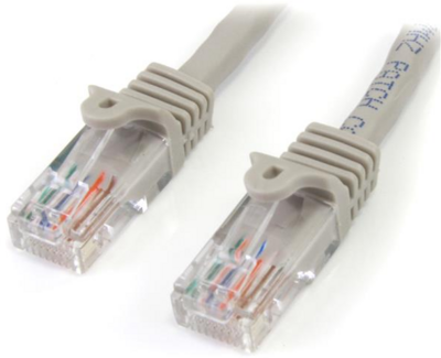 Startech - 45PAT1MGR UTP CAT5E patch kábel 1m Szürke