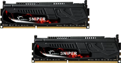 DDR3 G.Skill Sniper Series 1866Mhz 8GB - F3-14900CL9D-8GBSR (KIT 2DB)