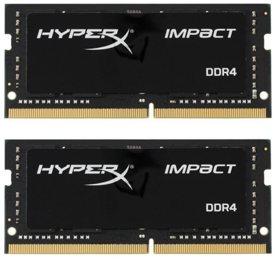 Notebook DDR4 Kingston Hyperx Impact 2400MHz 16GB - HX424S14IB2K2/16 (KIT 2DB)