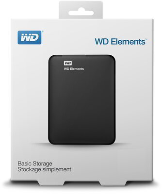 Western Digital - Elements Portable 4TB - WDBU6Y0040BBK