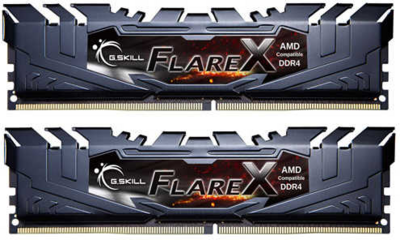 DDR4 G.Skill Flare X (for AMD) 2400MHz 32GB - F4-2400C15D-32GFX (KIT 2DB)