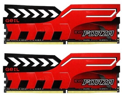 DDR4 Geil Evo Forza Red AMD Edition 3000MHz 16GB - GAFR416GB3000C16ADC