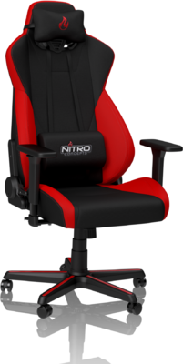 NITRO CONCEPTS - S300 INFERNO RED - FEKETE/PIROS