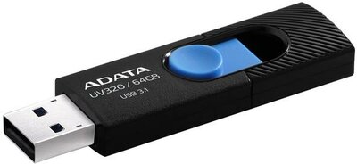 ADATA - Flash Drive 64GB - FEKETE/KÉK